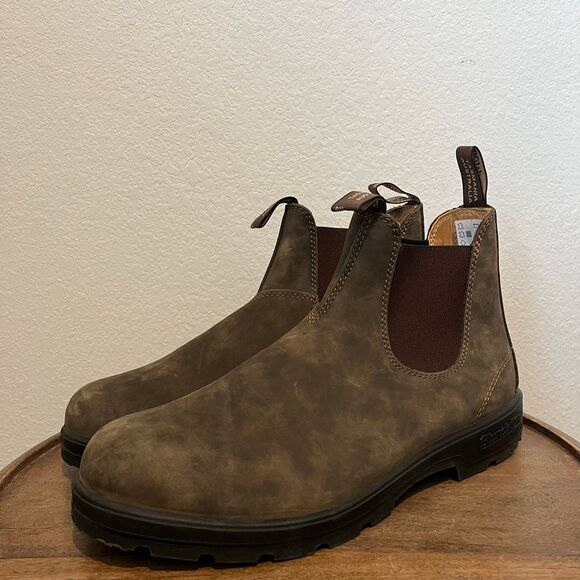 Blundstone Chelsea Boots Leather Brown Men’s AUS/UK 11 US 12 - Picture 1 of 9